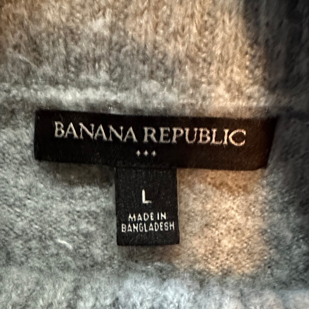 Banana Republic Gray Turtleneck Sweater - Picture 2 of 7
